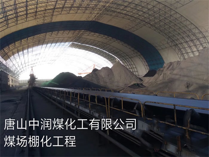 虎林中润煤化工有限公司煤场棚化工程